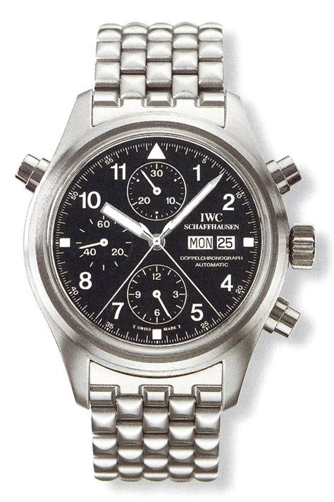 iwc doppelchronograph 3711|IWC Doppelchronograph Pilot IW3711 .